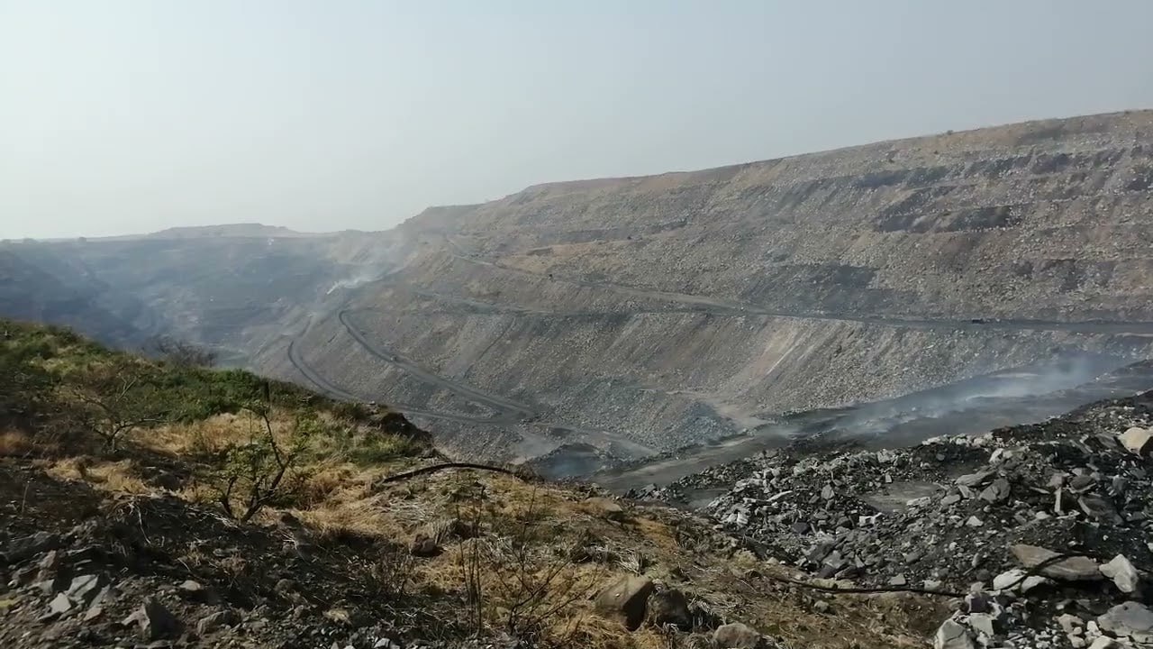 ICML's open cast mine at Sarisatolli, Asansol in West Bengal, February 28, 2022